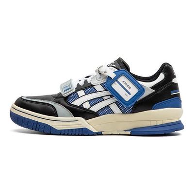 Zapatillas Deportivas Unisex Gel Spotlyte V2 Low Negras Azules True-Blue Blancas 1203A258-102