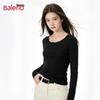Baleno Women's Henley Neck Long Sleeve T-Shirt
