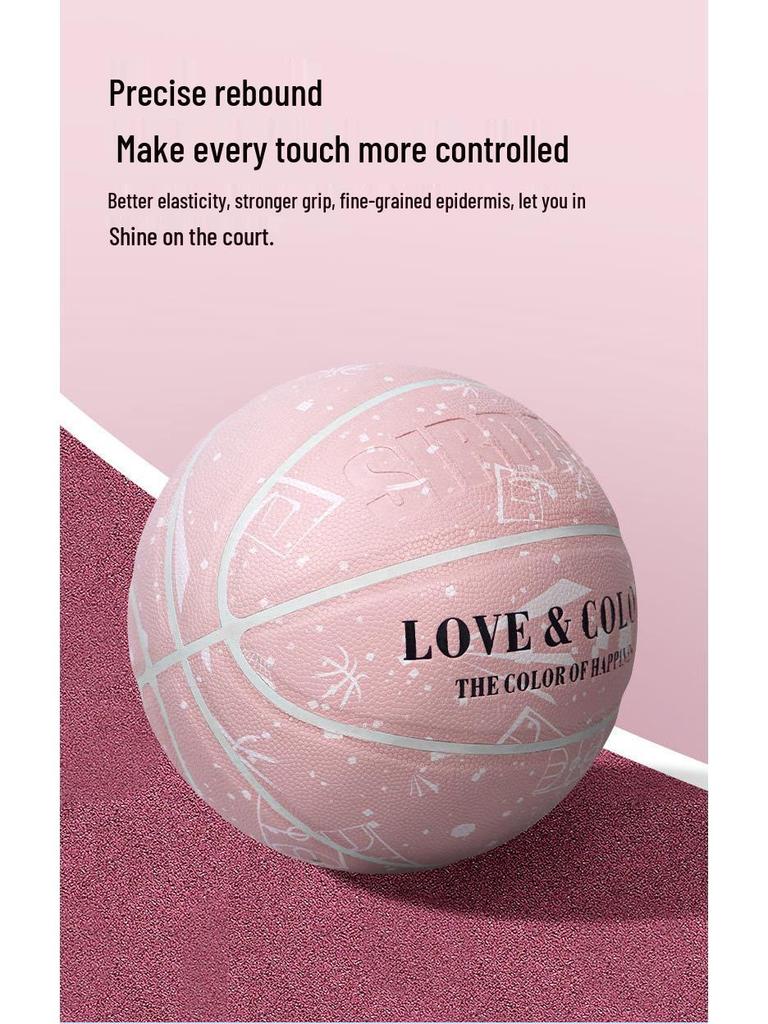 Moisture-Wicking Size 7 Adult & Size 5 Kids Non-Slip Basketball for Training and Competition
