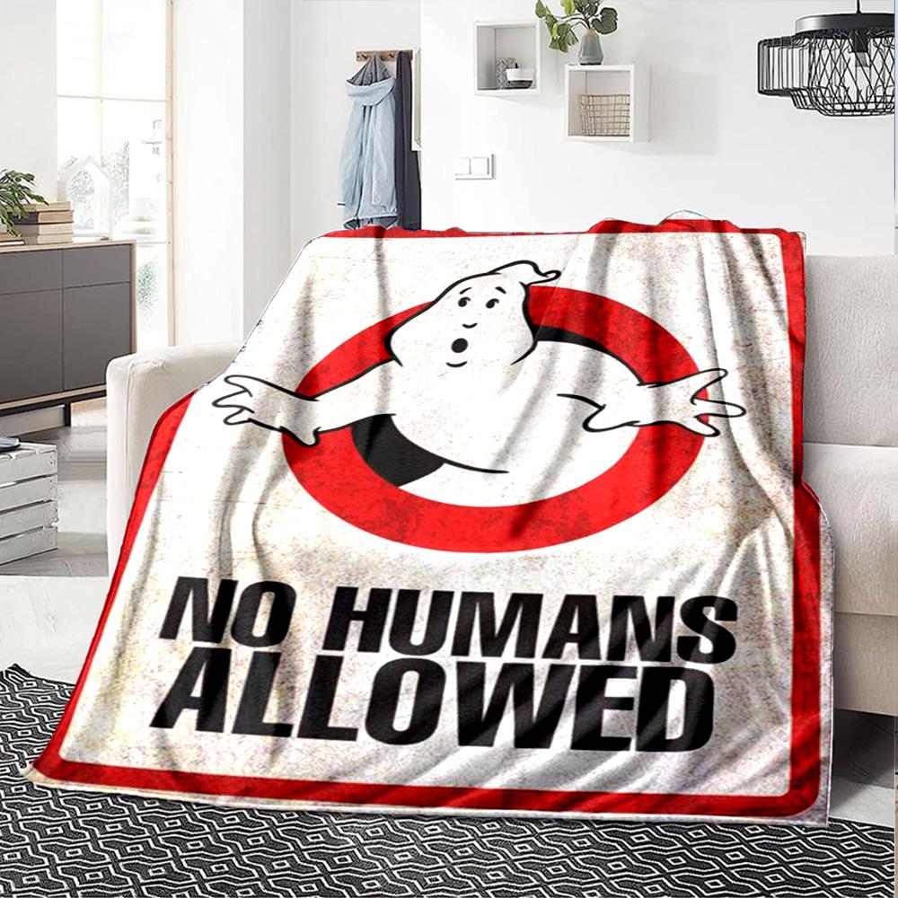 Ghostbusters Blanket Soft Cozy Suitable for Office Bed Livingroom for All Occasions Modern Ideal Gift for Friends Family Couples Picnic