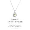Canal 4℃ Silver Necklace with August Birthstone, 151824221008