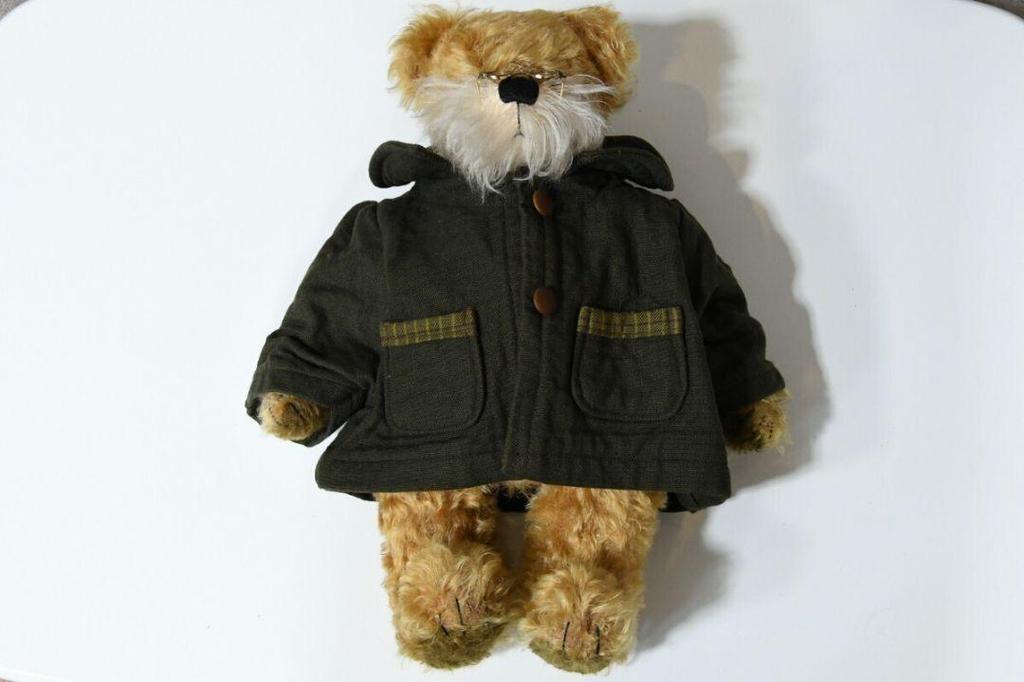 [USED] Tr677 Couture Teddy Bear Plush Toy German Doll