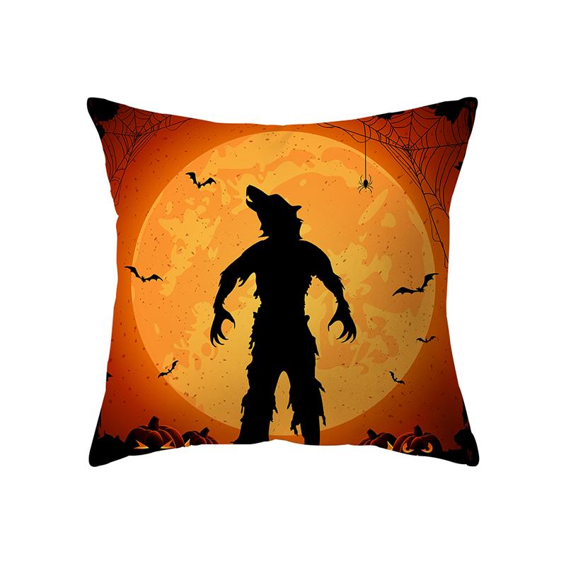 Pumpkin Collection Halloween Theme Pillow Cover Sofa Cushion  Holiday Gift Party Decoration Home Decor