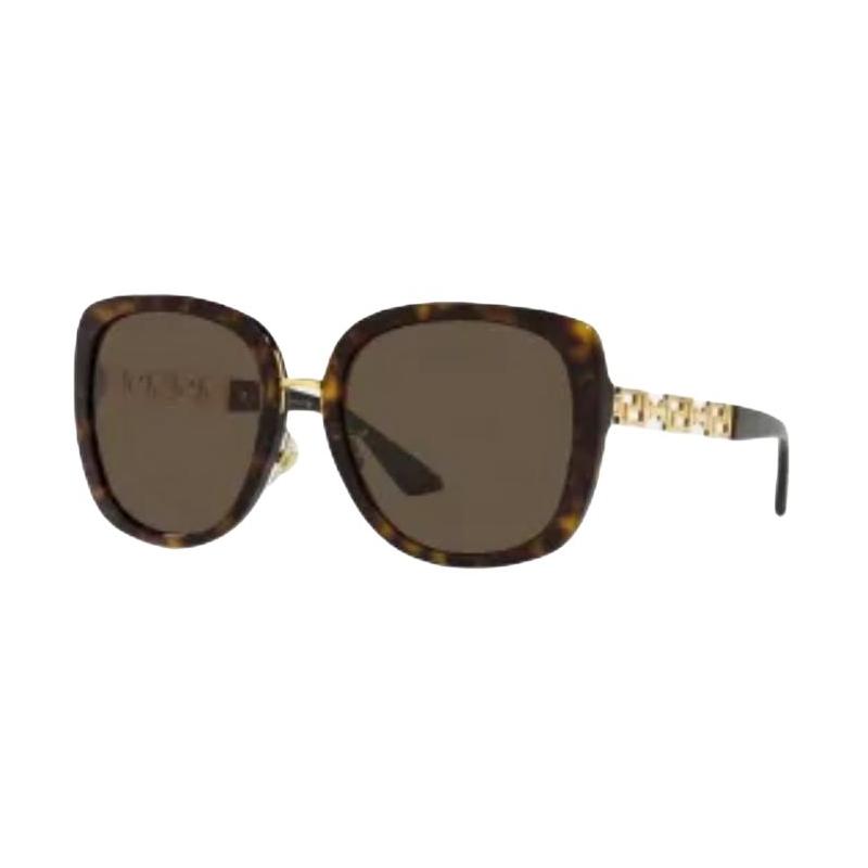 Versace Full Frame Design Acetate Metal Irregular Sunglasses Women's Brown 18416537 O4407DO1087356ONUL-Brown F