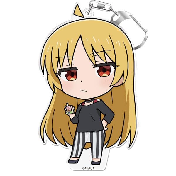 Bocchi the Puni Keychain Ijichi Seika Rock! Colle! (with stand)