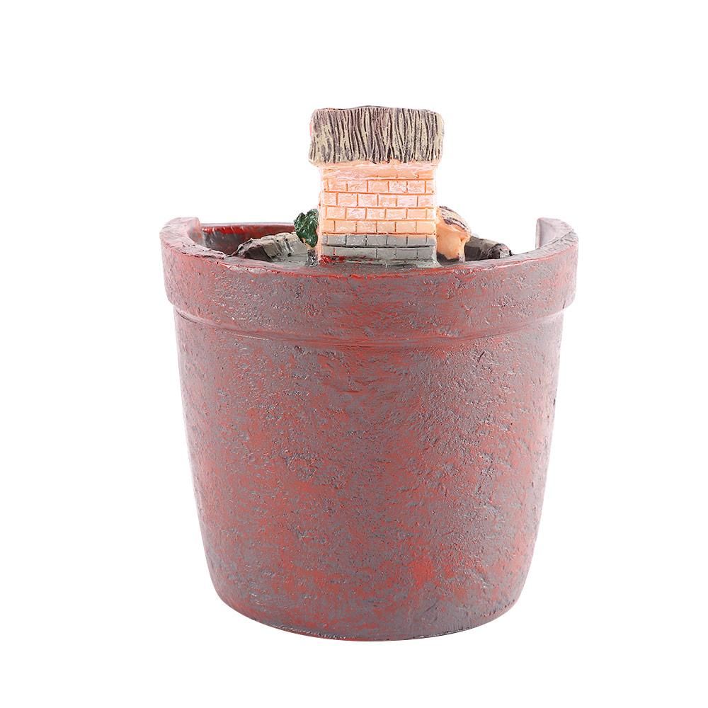 9X12cm 1pc Flower Pots Home Decor House Sky Garden Succulent Flower Basket Bonsai Pot Planter