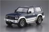 Aoshima Bunka Kyozai The Model Car 103 Mitsubishi V24WG Pajero Tetto Metallico Wide Kit Modello in Plastica S.p.A.. (AOSHIMA) No. 1/24 XR-II '91