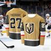 Men's Las Vegas Golden Knights Popularity Ice Hockey Training Jersey 3D Printable Breathable Quick-Drying Long-Sleeved Top Kids
