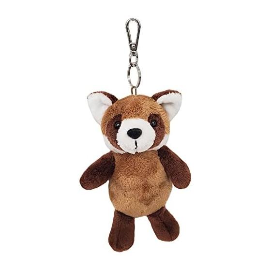 [BESTEVER] Wild Animal Keyring Keychain Wild Animal Keyring Plush Toy Mascot Red Panda Panda 48110