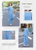 Mom's Stylish Spring Sports Set: Youthful Faux Two-Piece Hoodie & Wide-Leg Pants for Middle-Aged & Elderly Women, Loose Fit.