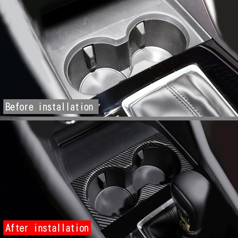 

Car water cup frame panel cover decoration water cup frame patch For Mazda AXELA