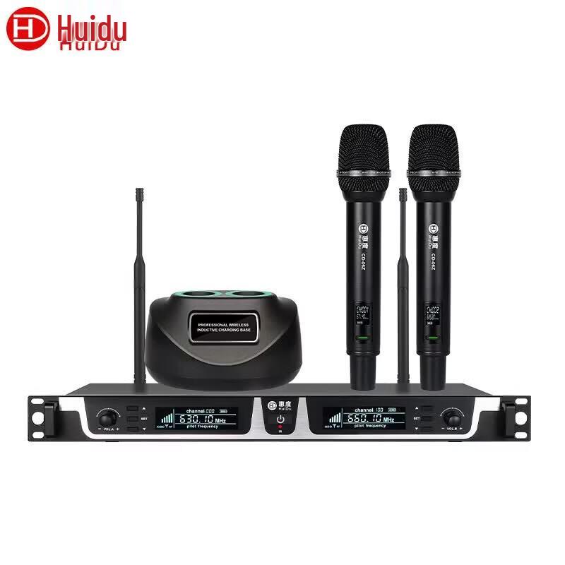 HuiDu Professional Wireless Dual Rechargeable Microphone Set (CN Version)