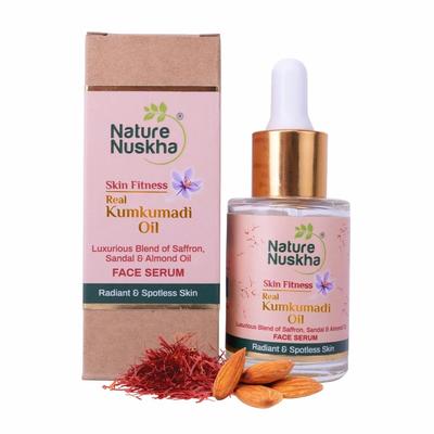 Nature Nuskha Vrai Sérum Visage à l'Huile Kumkumadi Pour les Taches Brunes 25ml