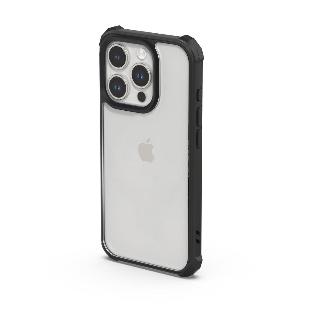 Premium iPhone 15 Pro Max Case with Four-Corner Anti-Drop Protection, Frosted Edge, and Stylish Print