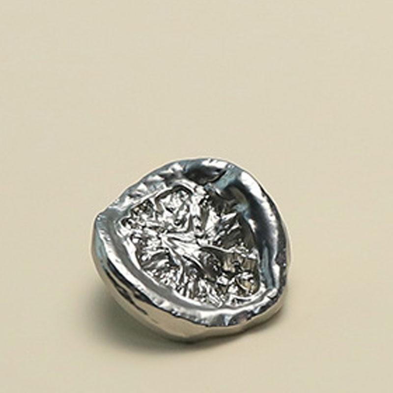 Silberne Metallknöpfe für Bekleidung, Nähzubehör, Mäntel, Jacken, DIY-Bastelbedarf, Handarbeitsdekoration, 10 Stück