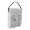 Tragbarer Vernebelungsventilator 400ml Wassertank USB Schreibtisch ätherisches Öl Aromatherapie Luftkühlventilator für Büro Schlafzimmer Weiß