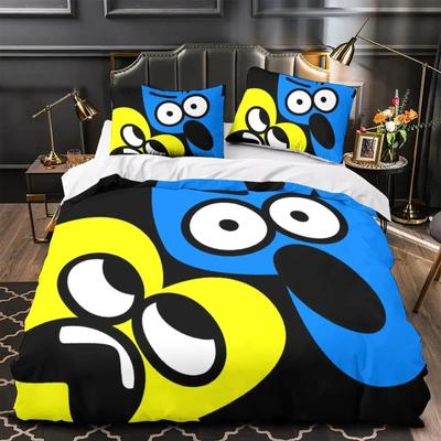3D Druck Cartoon Jacknjellify Bettwäscheset Jungen Mädchen Twin Queen King Size Bettbezug Kissenbezug Bett Jungen Erwachsene