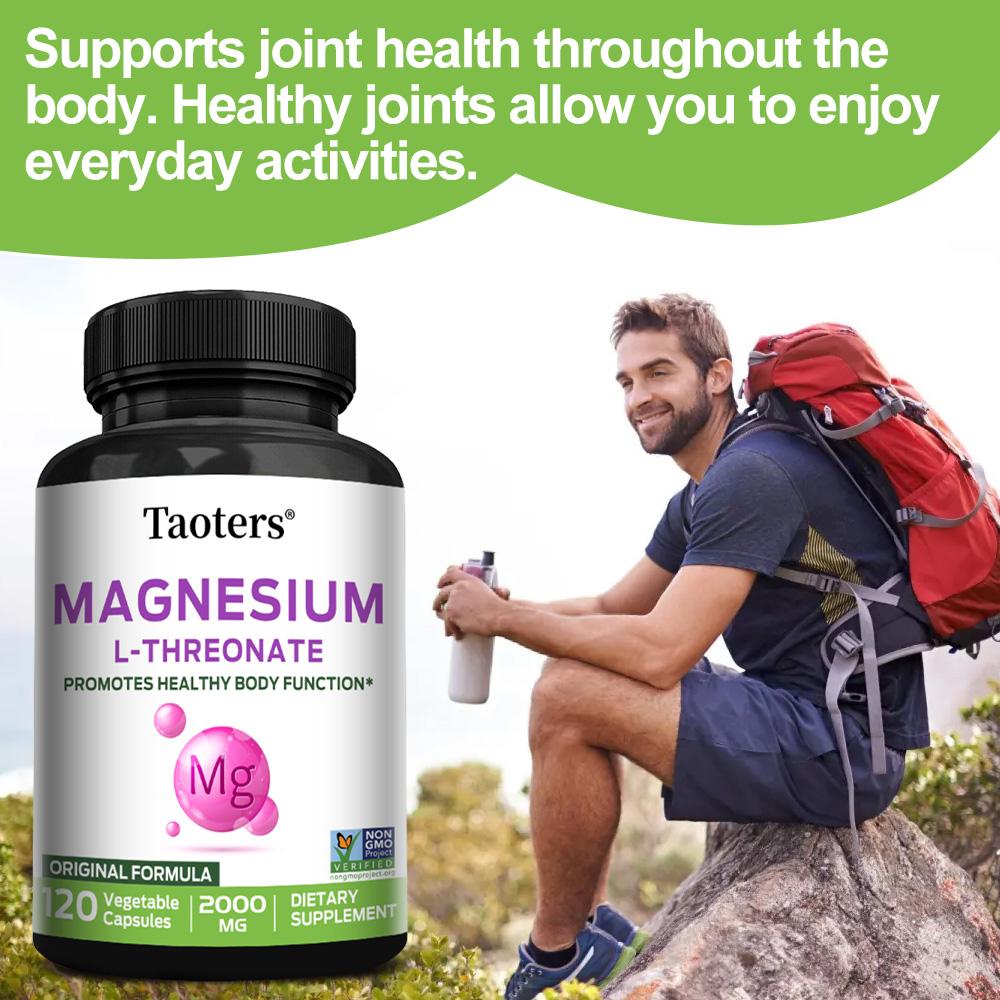 Magnesium-L-Threonat, 2000 mg, 120 Kapseln