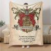 Harry Potter Gryffindor House Crest Poster PrintPrint Blanket, Soft Blanket For Sofa Office Bed And Travelling Daughter Birthday Gift esj240