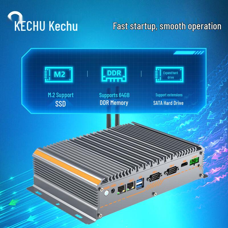 Mini PC Industriel Fanless KeChou (Version CN)