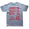Awesome Funny 65th Birthday Gift 65 Years Old T Shirts Graphic Cotton Streetwear Short Sleeve Summer Style TShirt Unisexs Clothing