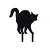 Halloween Outdoor,Halloween Yard Decorations,Halloween Acrylic Outdoor Courtyard Decoration Ground Insertion Garden Garden