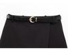 Belted Asymmetrical Double-Breasted High Waist Slimming Shorts - Spring/Summer 2025 Collection