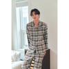 Black Label Men S Pajama Check Vpa4563m