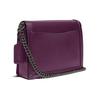 New COACH Hutton Shiny Leather Hatton Bag, Shoulder Bag, Crossbody Bag Trumpets Women's Purple 88342-V5BOY