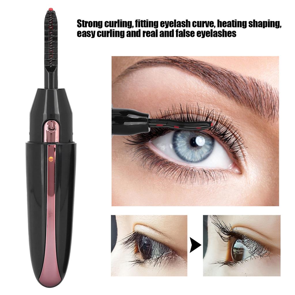 USB Rechargeable Electric Eyelash Quick Natural ing Heating Eyelash