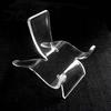 Display Showcases 10Pcs Stands Transparent Clear Chair Shape Stable Space-saving Storage Acrylic Crystal Geodes Rock Mineral Agate Coral Holders Home