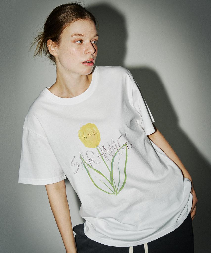 SARANAGI Se0533-T-Shirt(White)