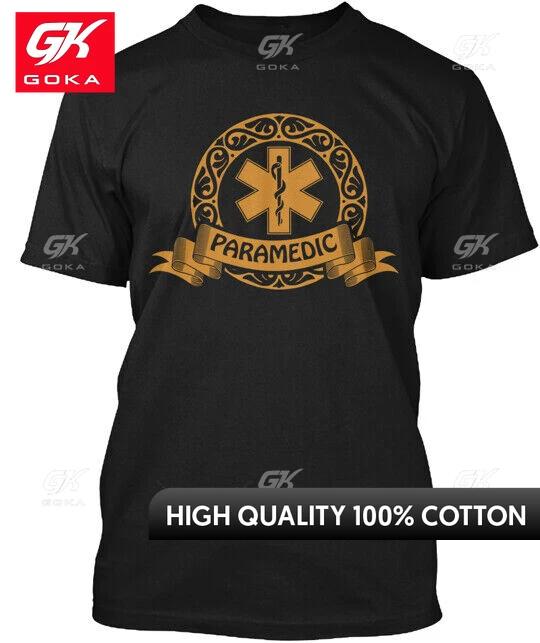 

Never Underestimate A Paramedic Graphic T Shirts Unisexs Clothing New in Tops Tees Cotton Women Funny Summer Tshrits S