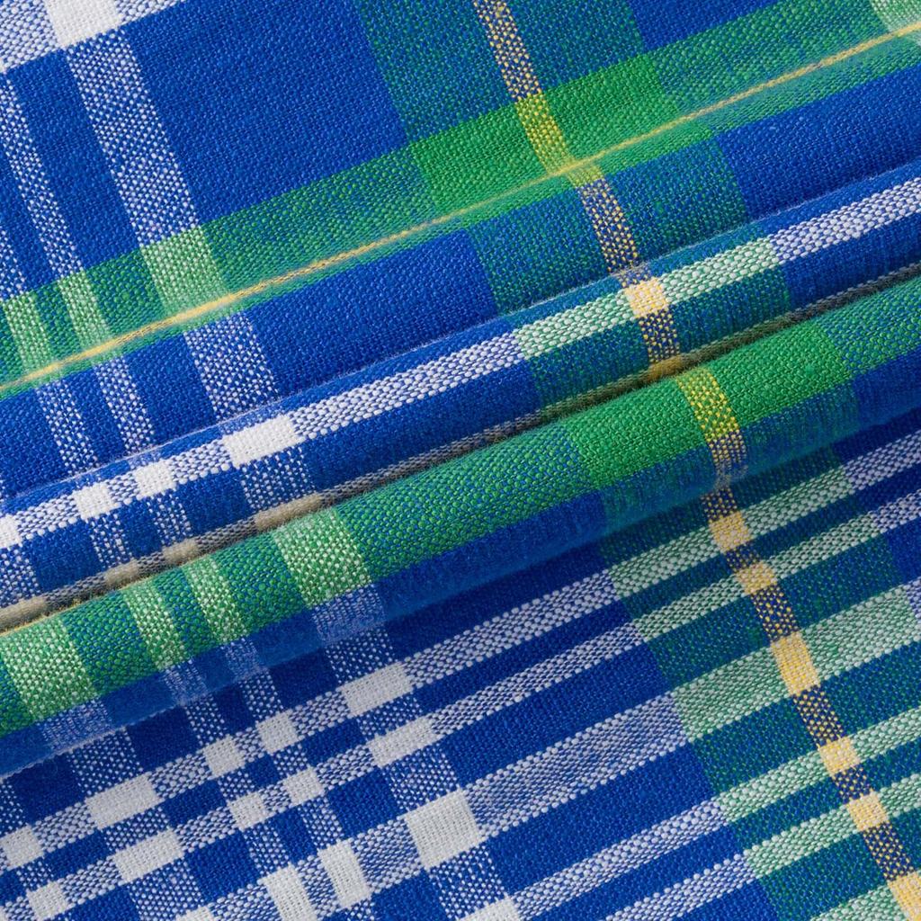 Vans Tokyo Design Collective Plaid Casual Comfortable Short Sleeve Shirt Unisex Shirts Blue-Plaid VN000H2RCYG