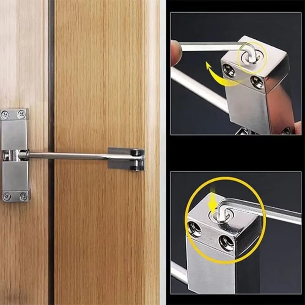 Adjustable Speed Door Closing Device Mute Soft Closing Heavy Duty Door Closer  Exterior Doors