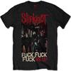 Slipknot Official Fk Me Up T Shirt - Small, (Black)