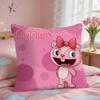 Cartoon Happy TTree Friends Cushion Cover Square Short Plush Pillow Case Living Room Sofa Home Decor Funda X