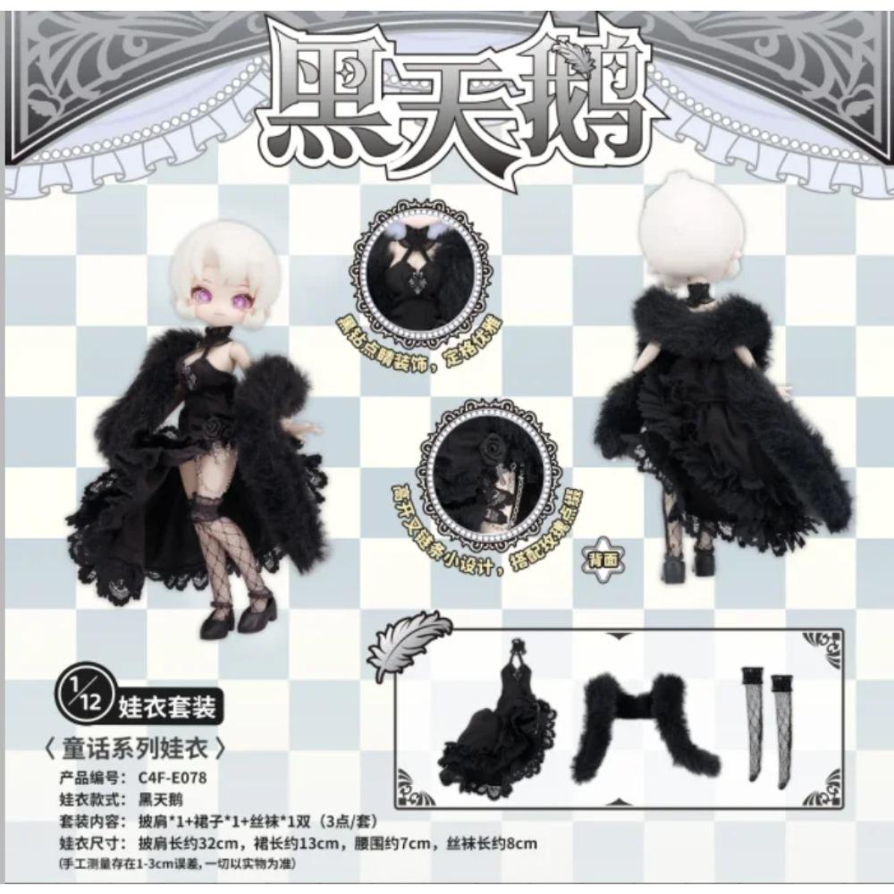 Come4free Bonnie Klänning Penny Kläder 12 Punkter Bjd Docka Utsökta Söta Babykläder (Endast Kläder) cool