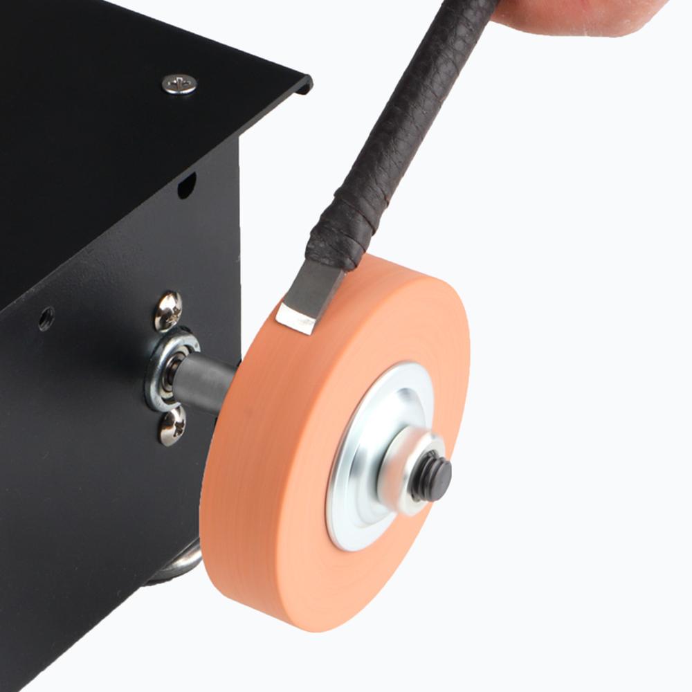 Mini Bench Disc Sander and Sanding Roller with Flexible Extension Rod Kit Electric Edge Sharpener 7