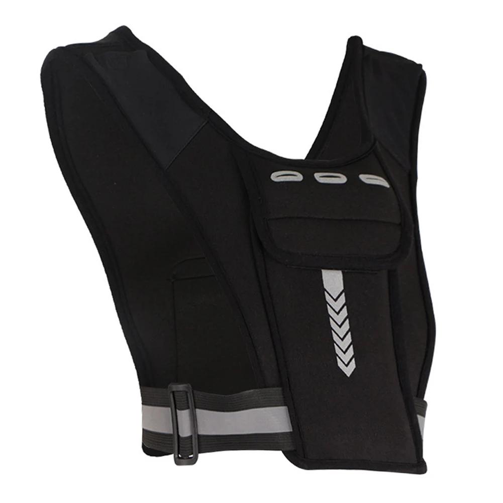 Running Backpack Reflective Vest Package Multifunctional Sports Phone Holder Water Bottle Bag Chest Pack For Outdoor Sports