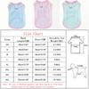 Breathable Mesh Pet Vest with D-ring Summer Cooling Dogs Cats Sleeveless Shirt Thin Puppy Vest for Small Medium Large DogsXS-4XL