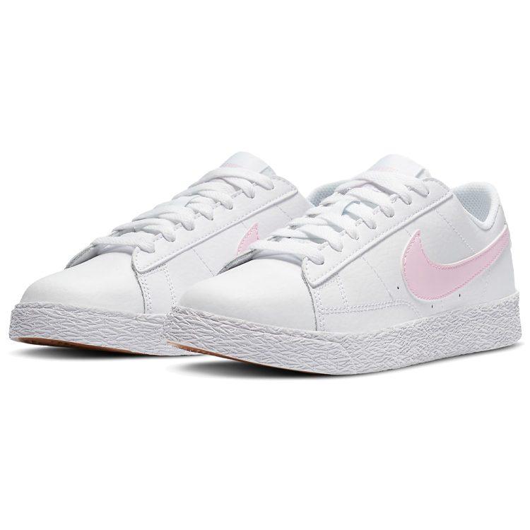 Nike Blazer Low White Pink Foam GS CZ7576-102