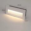 LED IP65 Waterproof Stairs Step Light Outdoor Wall Lamp Corner Garden Street Footlight  Recessed for Porch Yard Balcony 220V
