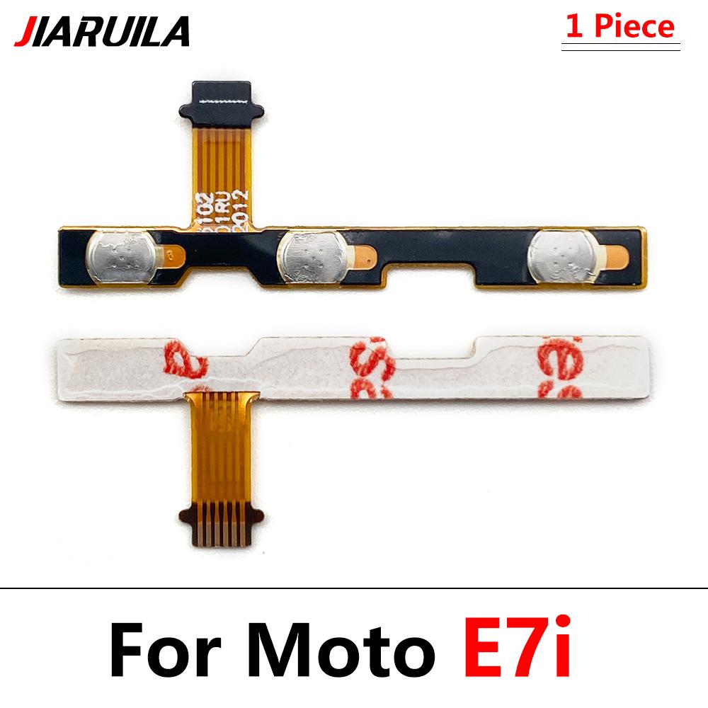 For Moto E11 E11 E11 E6s E7i E7 Power E6 Plus E11s E11I E7I Power ON OFF Mute Switch Control Key Volume Button Flex