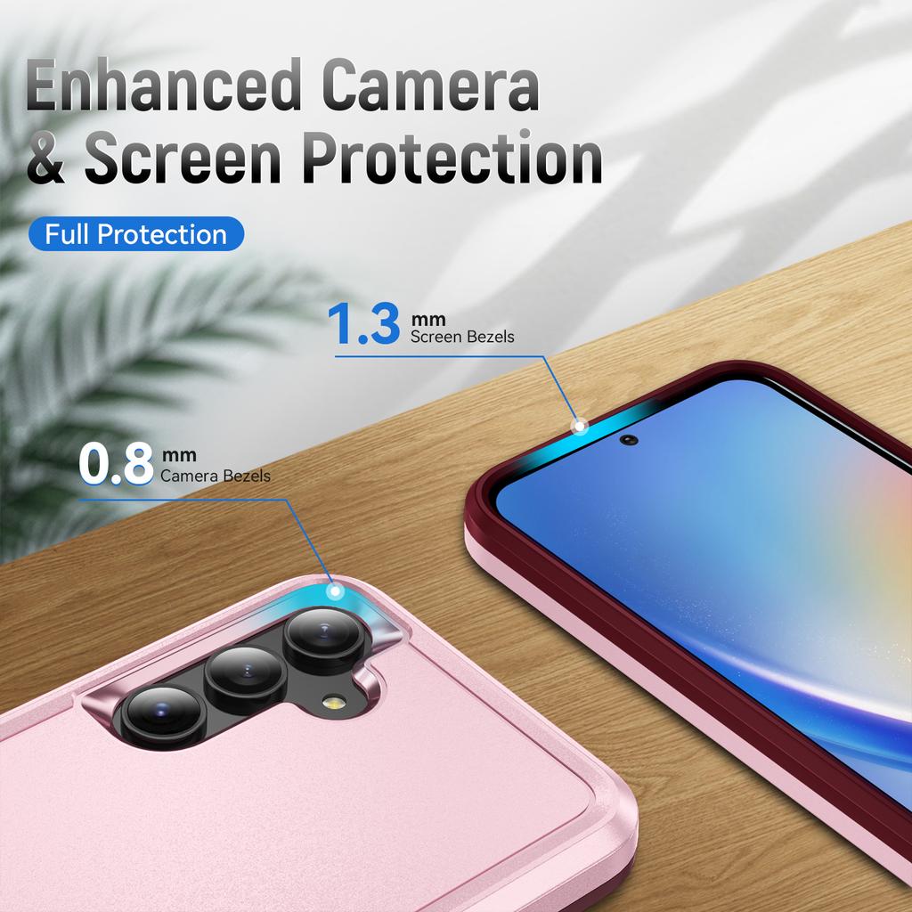 For Samsung Galaxy A55 5G/A35 5G Case PC + TPU Military Grade Drop Protective Phone Cover
