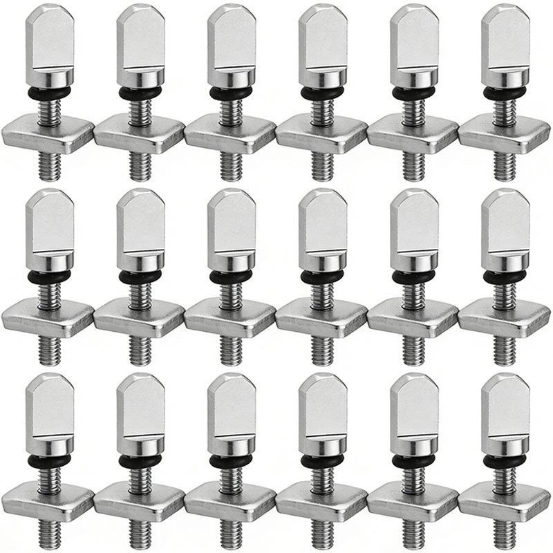 10/1PCS Stainless Steel Kayak Screws M4 Surf Fin Bolts Longboard Sliding Fin Screw Surfboard Single Fin Nail Replacing Canoe Set