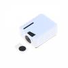 Miniature Simulation Projector Ornaments With Remote Controller 1/12 Dollhouse Mini Projector Model Micro Scene Decoration Toys