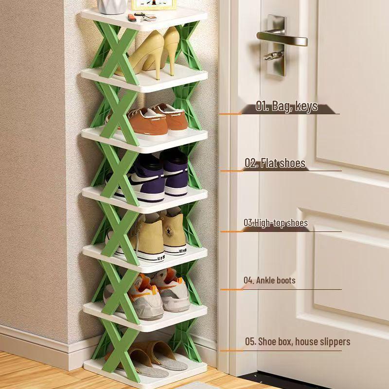 Compact Dustproof Shoe Cabinet for Dorms and Small Spaces