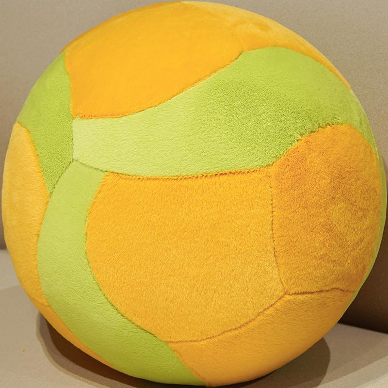 New Amusing Lifelike Volleyball Plush Toys Stuffed Full Colorful Doll Soft Throw Pillow Creative Home Decor Sofa Backrest