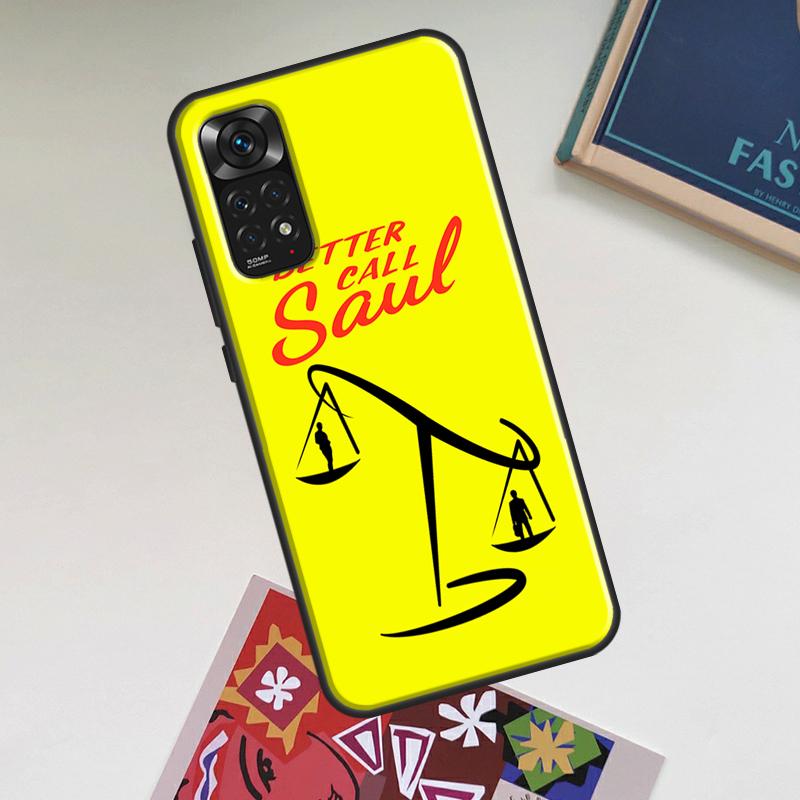 Better Call Saul Case For Xiaomi Redmi Note 13 14 Pro 10 11 12 15 Pro Plus Redmi 15 14C 13C 10C 12C 15C Cover